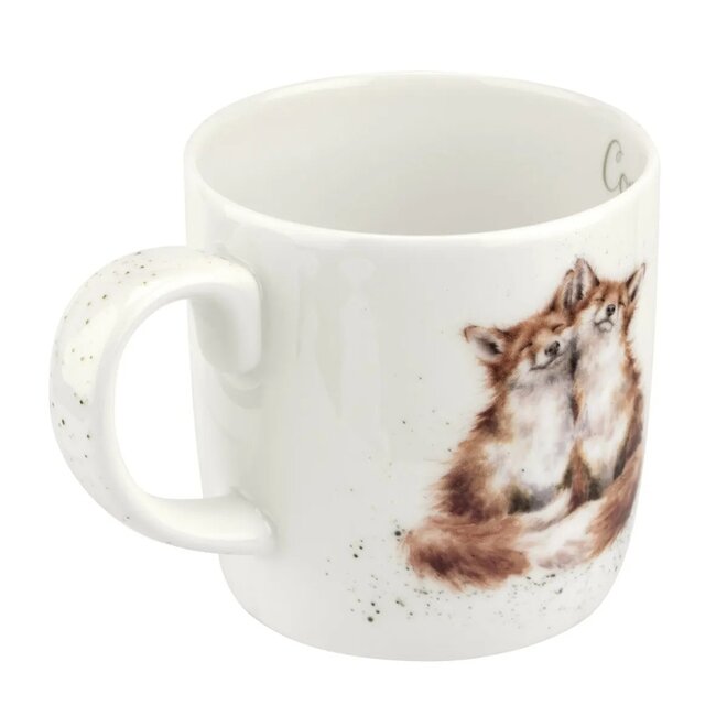 'Congratulations to You Both' Fox Large Mug