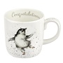 'Congratulations' Penguin Large Mug