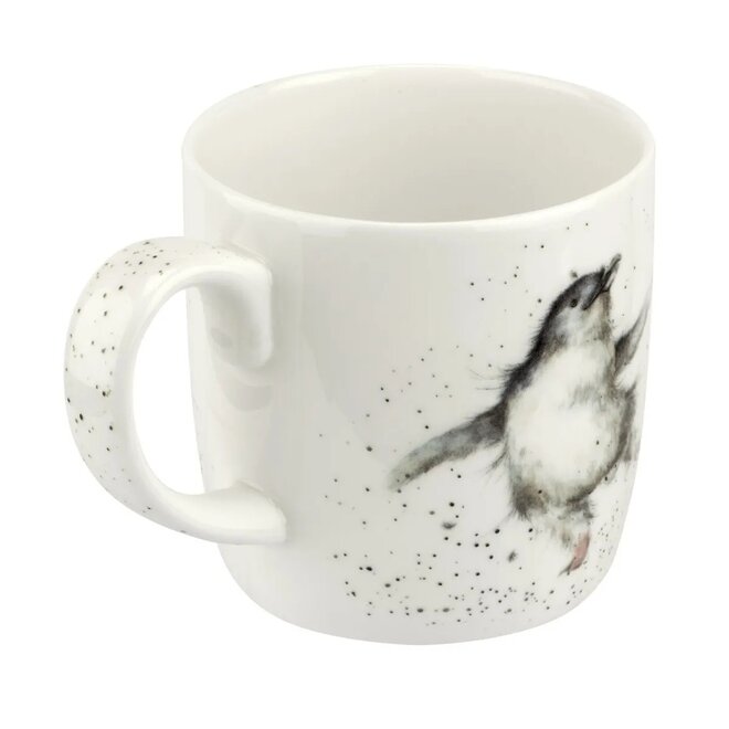 'Congratulations' Penguin Large Mug