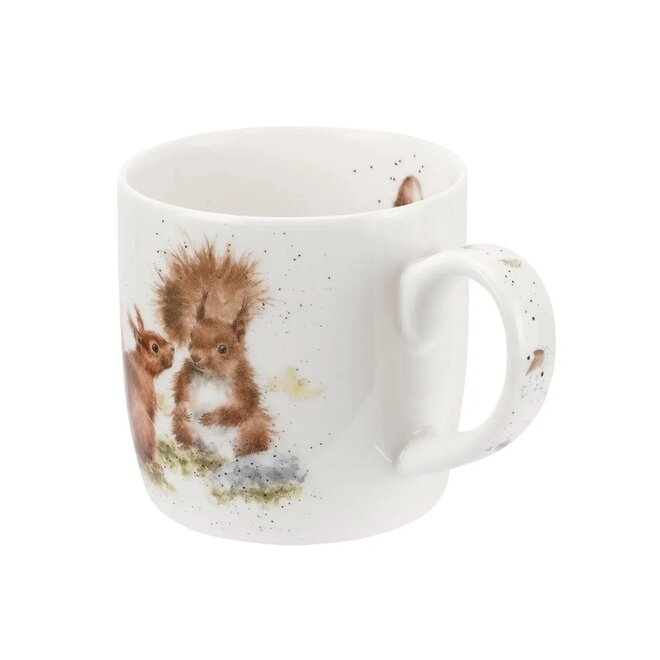 'Between Friends' Squirrel Small Mug