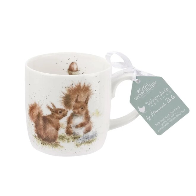 'Between Friends' Squirrel Small Mug