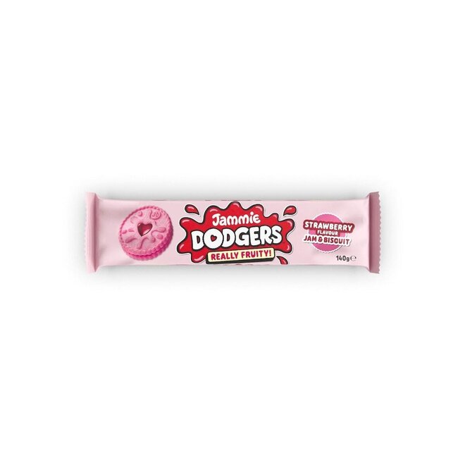 Jammie Dodger Fruity Strawberry 140g