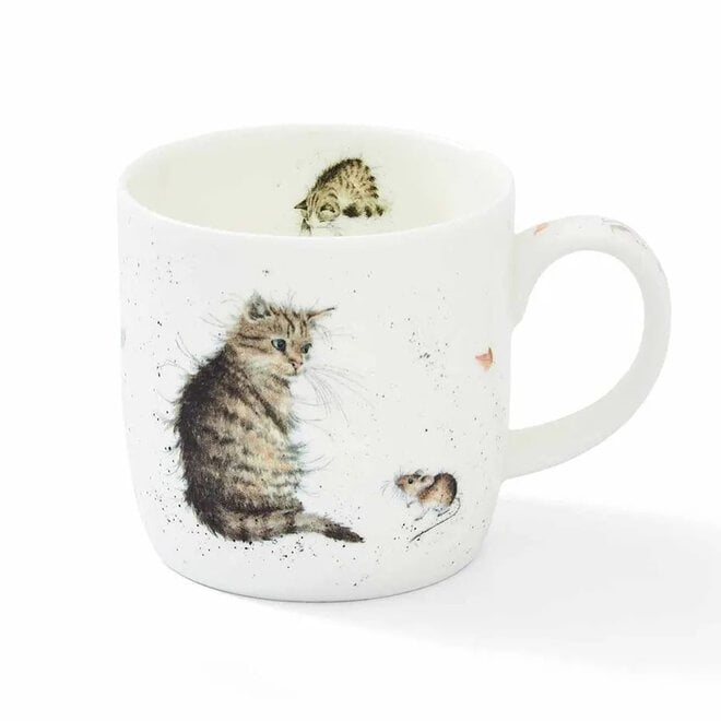 'Cat & Mouse' Small Mug