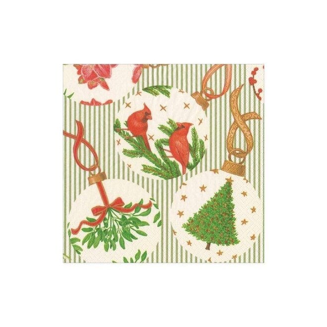 Botanical Ornaments Paper Cocktail Napkins