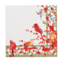 Winter Birds And Berries Paper Luncheon Napkins
