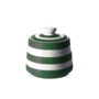 Adder Green Cornishware Covered Sugar Bowl