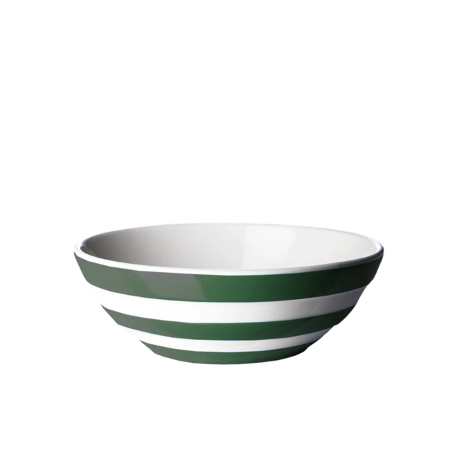Adder Green Cornishware Cereal Bowl
