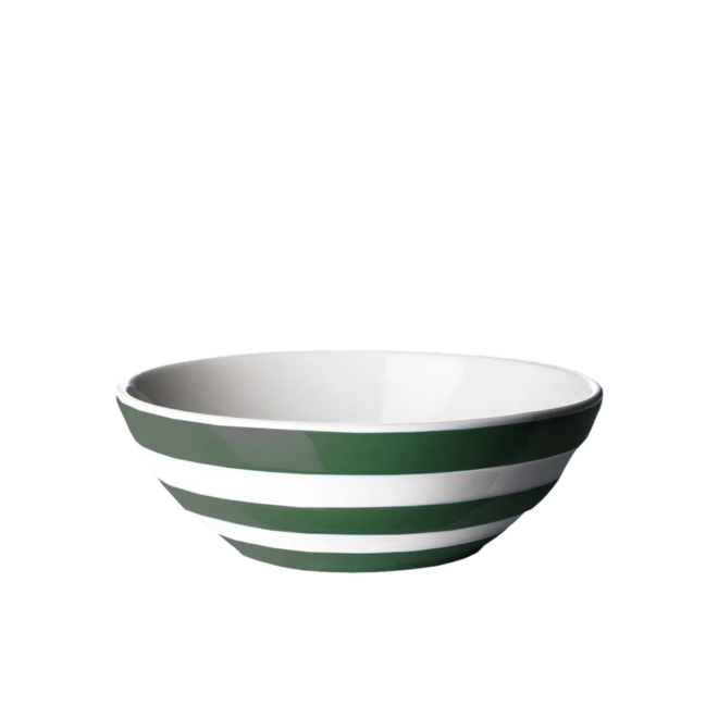 Adder Green Cornishware Cereal Bowl