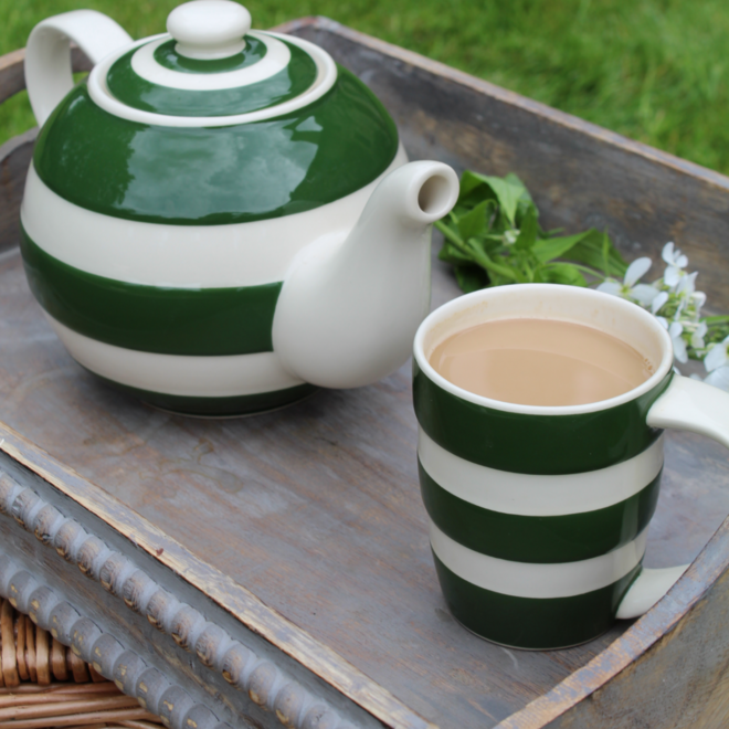Adder Green Cornishware 12 oz Mug