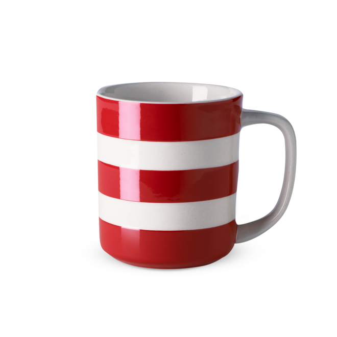 Red Cornishware 10 oz Mug