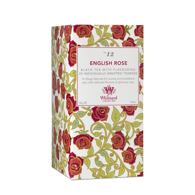 Whittard of Chelsea Tea Discoveries English Rose 25s