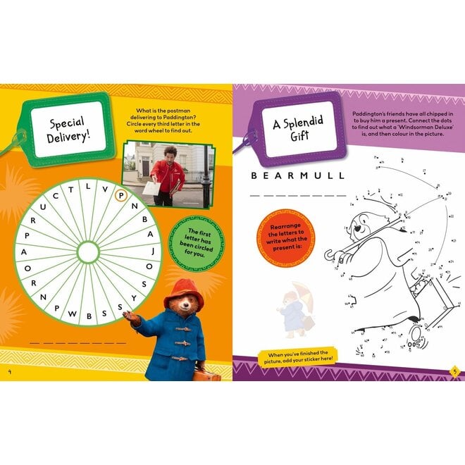 Paddington in Peru: Movie Sticker Activity Book
