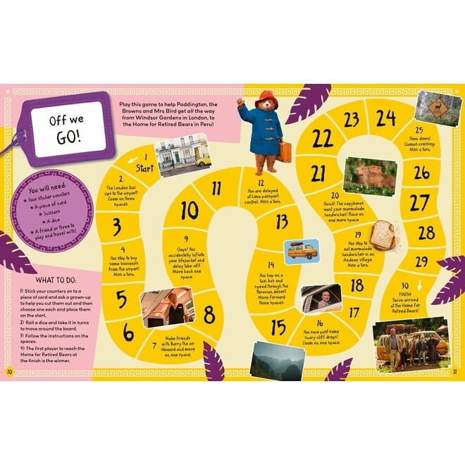 Paddington in Peru: Movie Sticker Activity Book