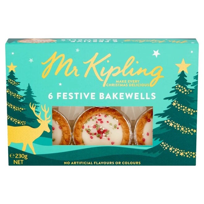 Mr Kipling Festive Bakewells