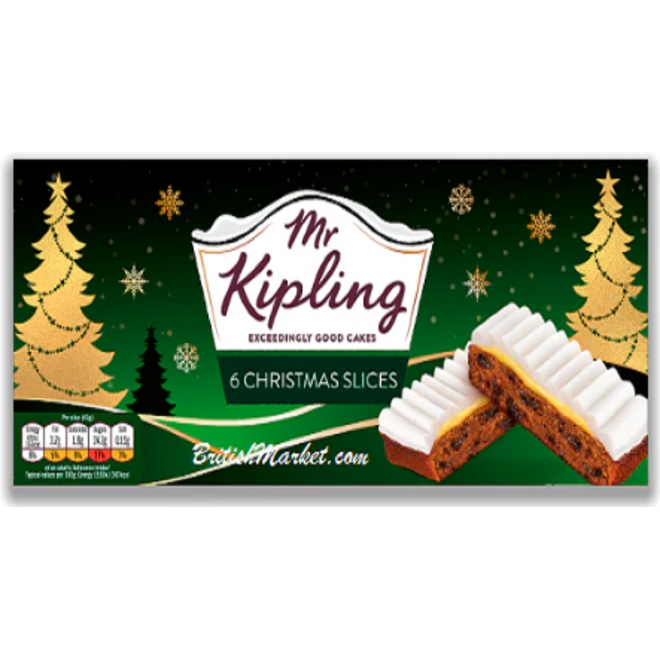 Mr Kipling Christmas Cake Slices
