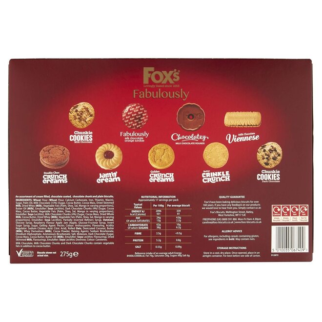 Fox's Classic Biscuit Selection Box 275g