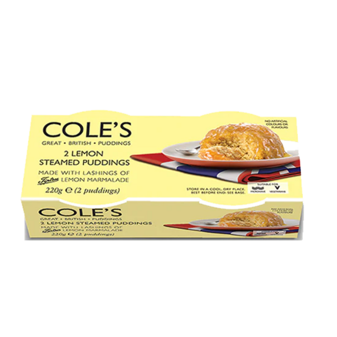 Cole's Lemon Steamed Pudding 260g