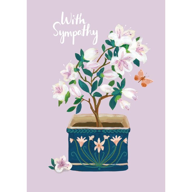 Floral Sympathy Card