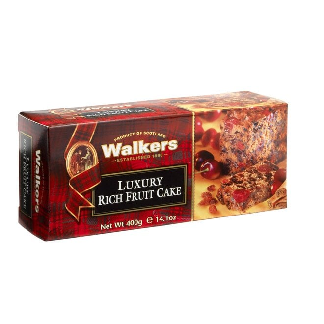 Walkers Luxury Rich Fruit Cake 400g