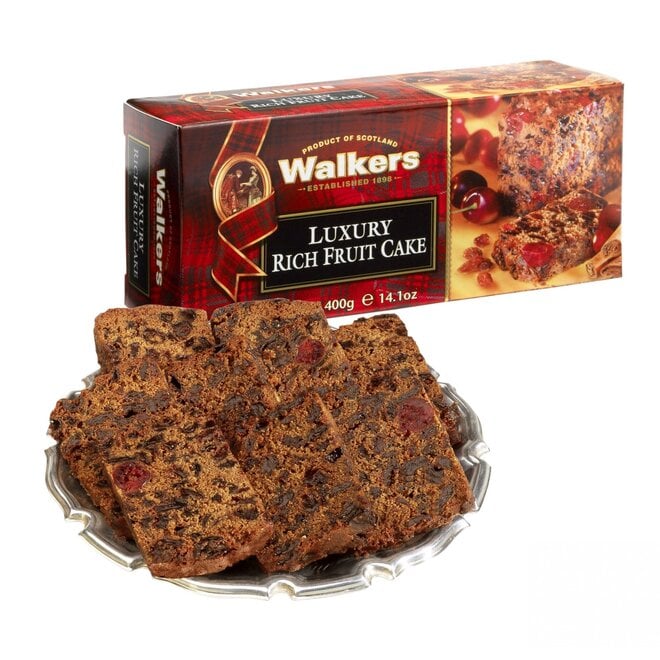 Walkers Luxury Rich Fruit Cake 400g