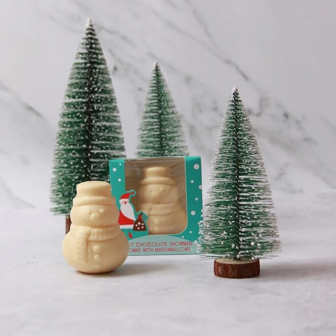 Snowman White Chocolate Hot Chocolate Bombe