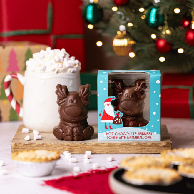 Reindeer Hot Chocolate Bombe