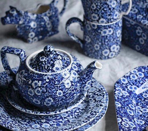 Blue & Red Calico Collections