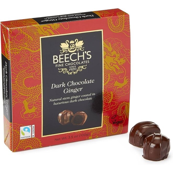 Beech's Dark Chocolate Ginger 100g