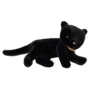 Sleeping Kitten Plush, Medium - Black