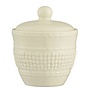 Belleek Galway Weave Sugar Bowl