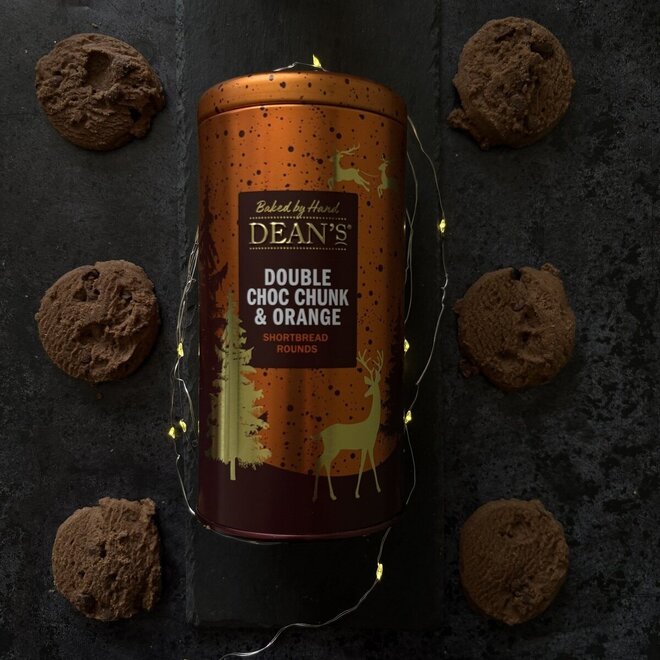 Dean’s Chocolate Orange Shortbread Tin 150g