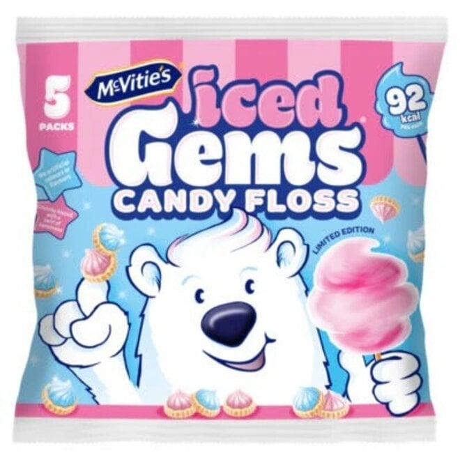 McVities Candyfloss Iced Gems
