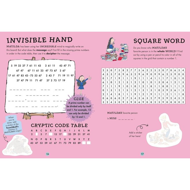 Roald Dahl Big Official Sticker Book