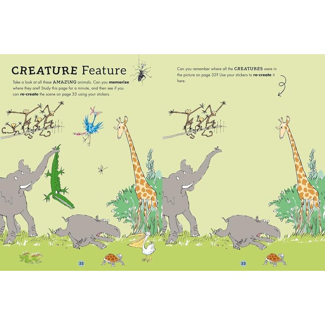 Roald Dahl Big Official Sticker Book