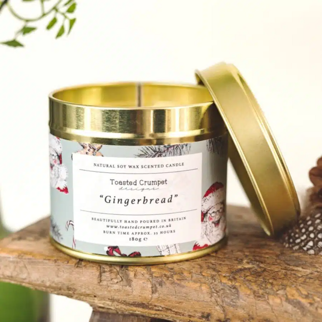 Gingerbread Candle