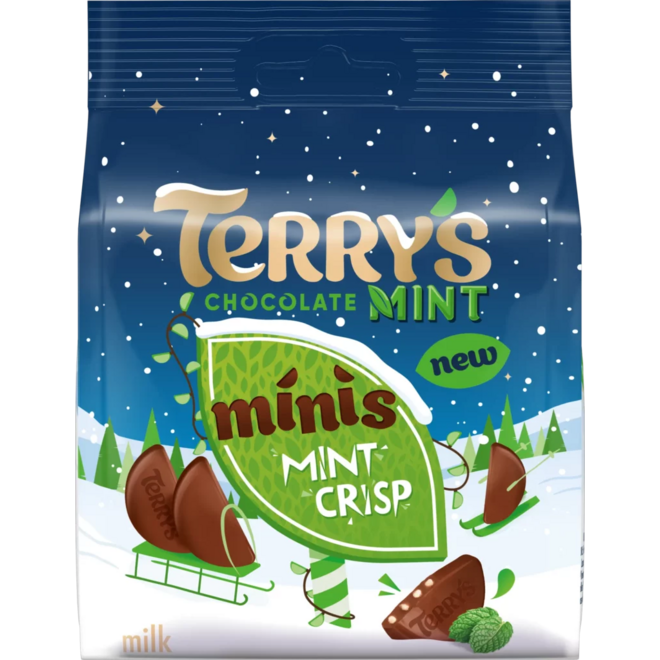 Terry's Chocolate Mint Crisp Minis Pouch