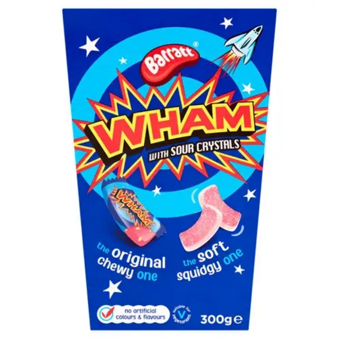 Barratt Wham with Sour Crystals Carton 300g