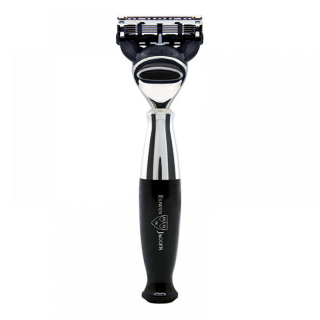 Edwin Jagger Fusion Black & Chrome Razor