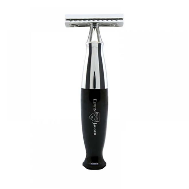 Edwin Jagger Black & Chrome DE Safety Razor