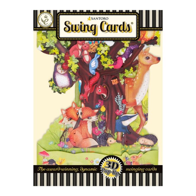 Forest Animals Swing Card