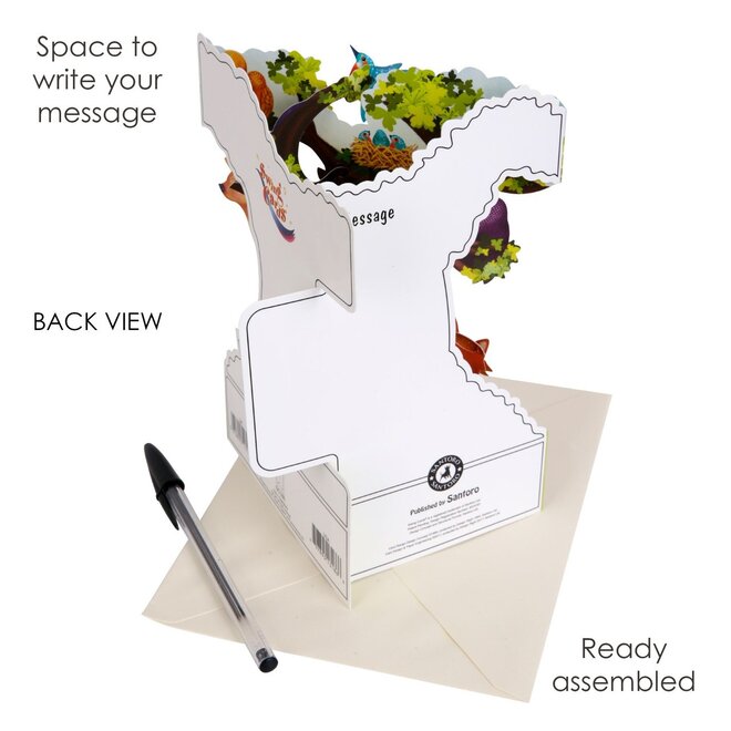 Forest Animals Swing Card