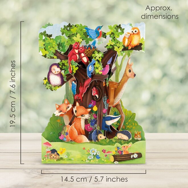 Forest Animals Swing Card