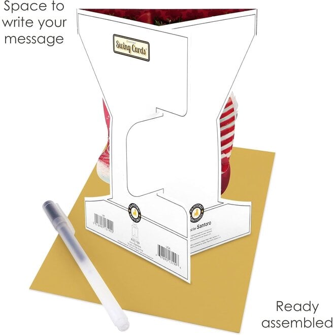 Christmas Kittens Swing Card