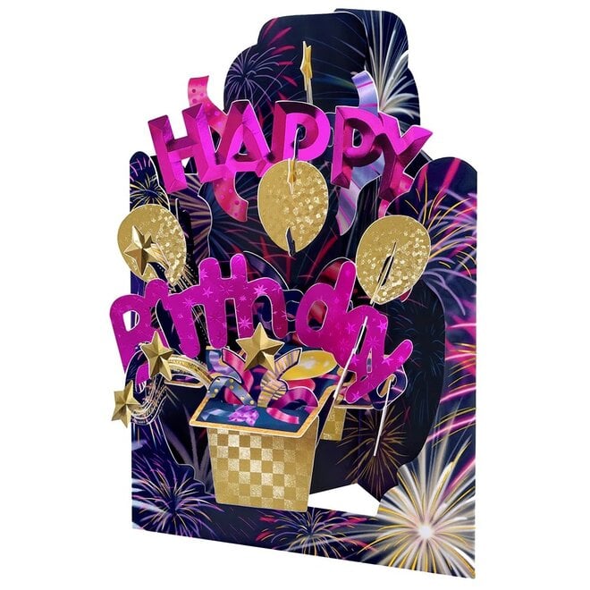 Happy Birthday Swing Card