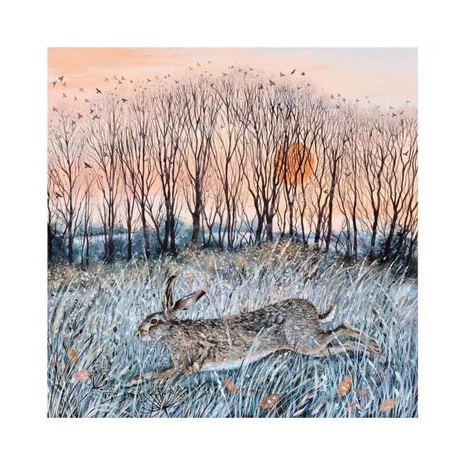 Hare At Sundown 500 Piece Puzzle