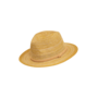 Natalie Hat (Mango) with Yellow Braid