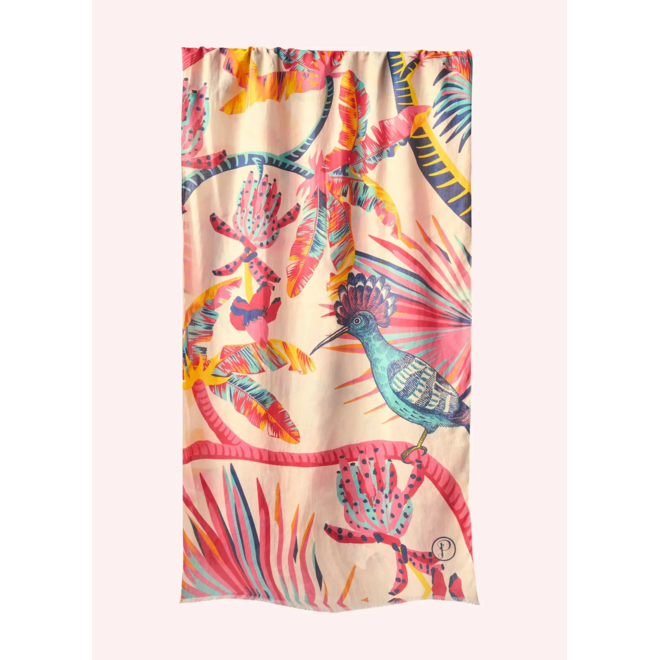 Tropical Paradise Pink Scarf