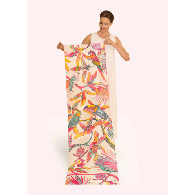 Tropical Paradise Pink Scarf