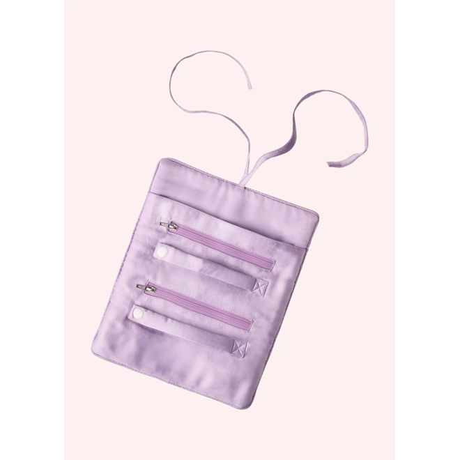 Floral Study Petal Pink Jewelry Roll