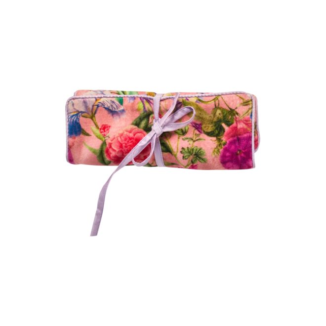 Floral Study Petal Pink Jewelry Roll